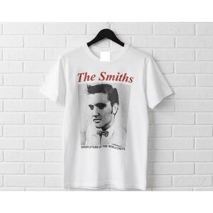 The Smiths Shirt - Classic Indie Rock Band Tee White